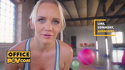 Fucking Juicy Tittied Milf Nina In A Hardcore Pov Anal Gym Sesh
