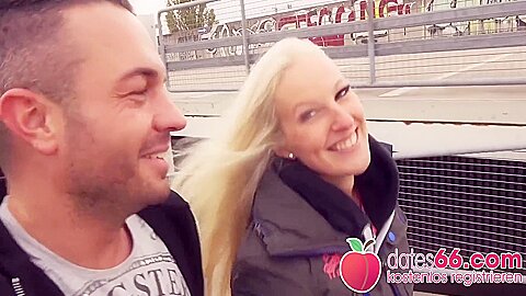 Naughty In Public: Guy Fucks 2 Milfs In The Middle Of The City