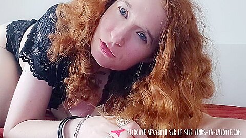 Sexy Redhead Amateur Girl Masturbating At Home